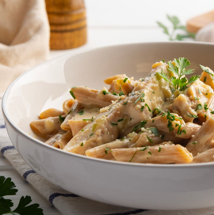 Pâtes à l’ail et huile d’olive