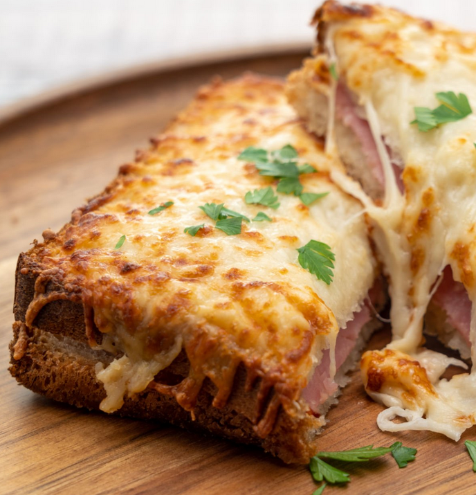 Croque-monsieur rapide au fromage