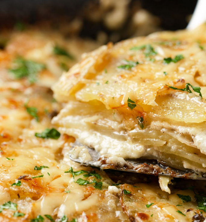 Gratin dauphinois crémeux