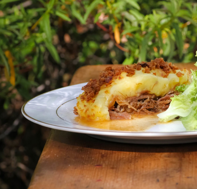 Parmentier de canard