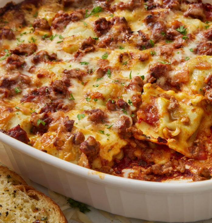 Lasagnes maison à la bolognaise