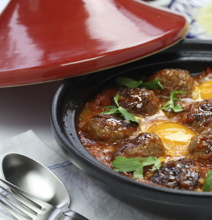 Tajine de keftas aux œufs