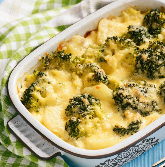 Pâtes aux brocolis et fromage