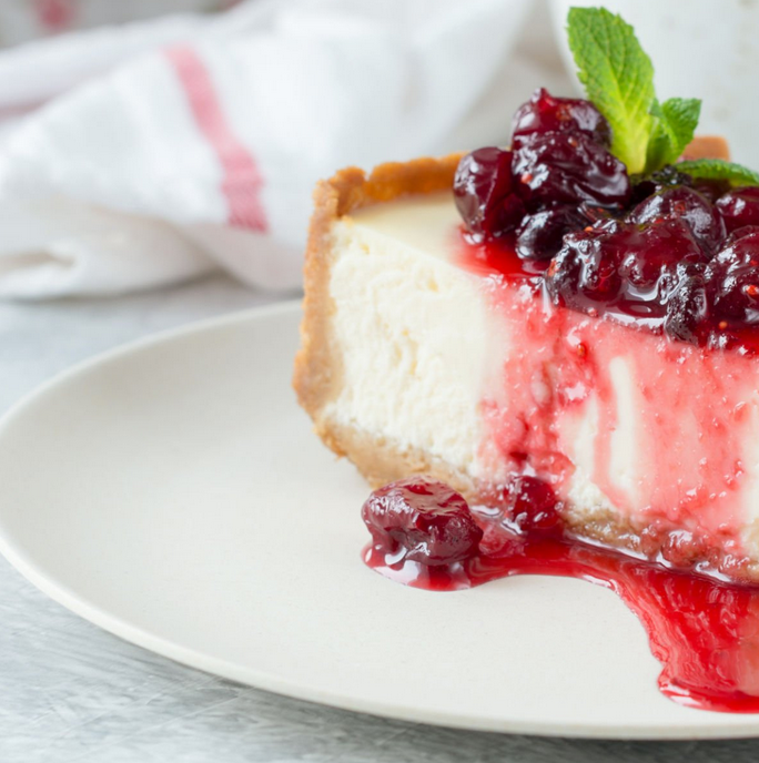 Cheesecake à la cerise