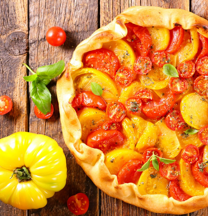 Tarte aux légumes du soleil