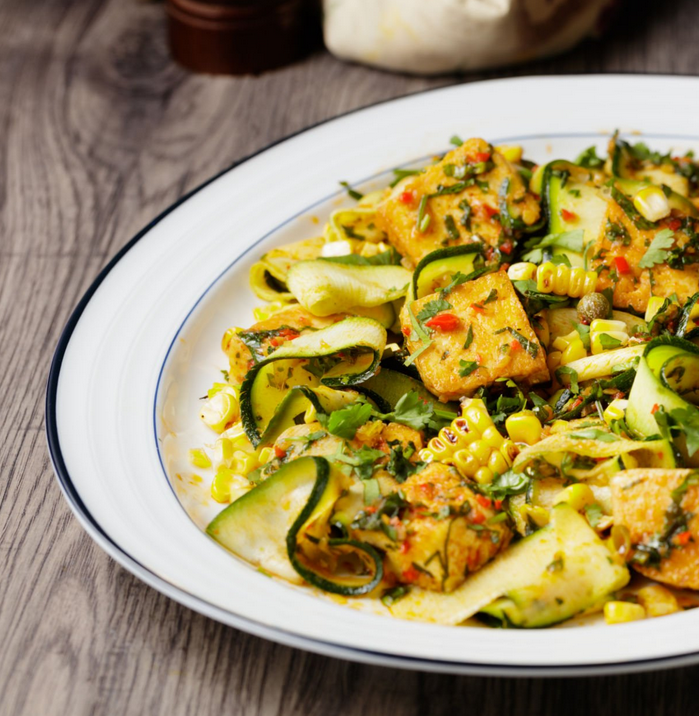 Gratin de courgettes au riz