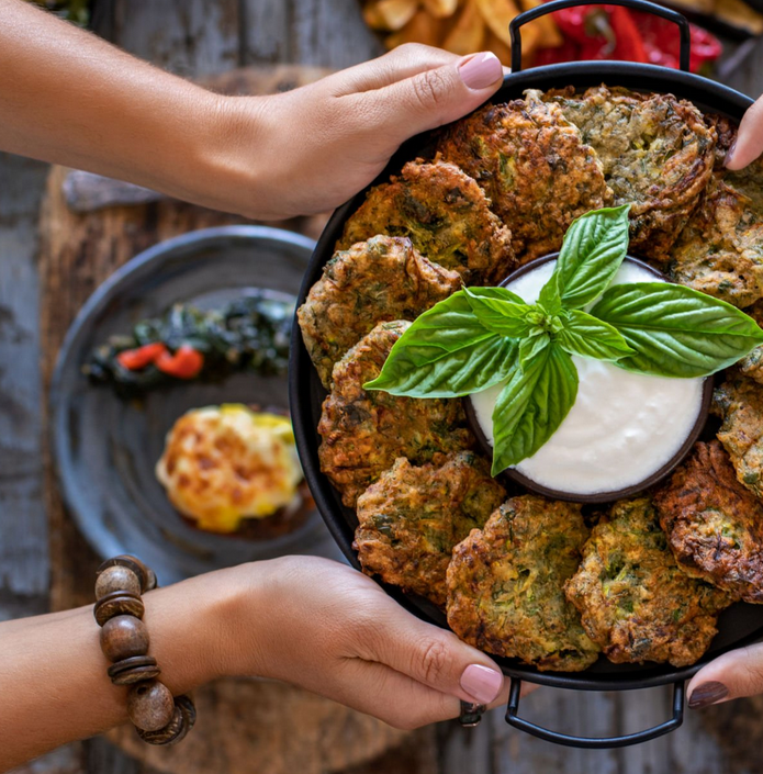 Galettes de légumes maison