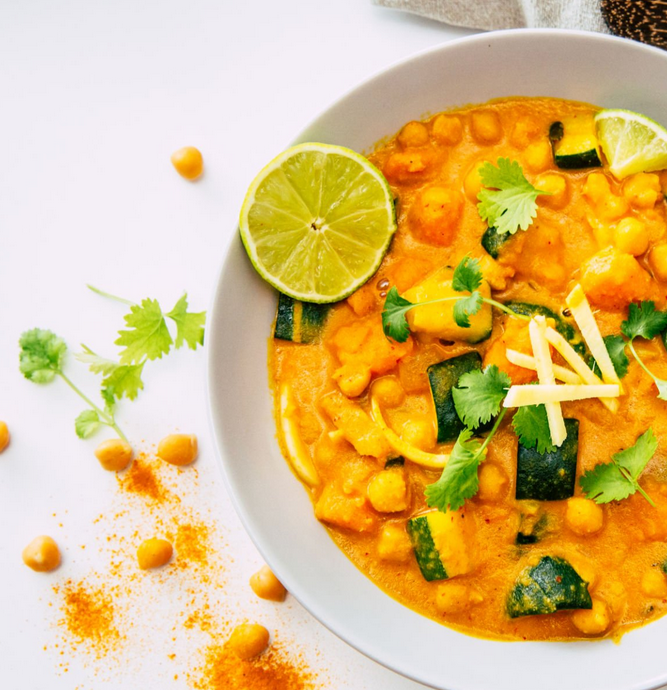 Curry de pois chiches végétarien