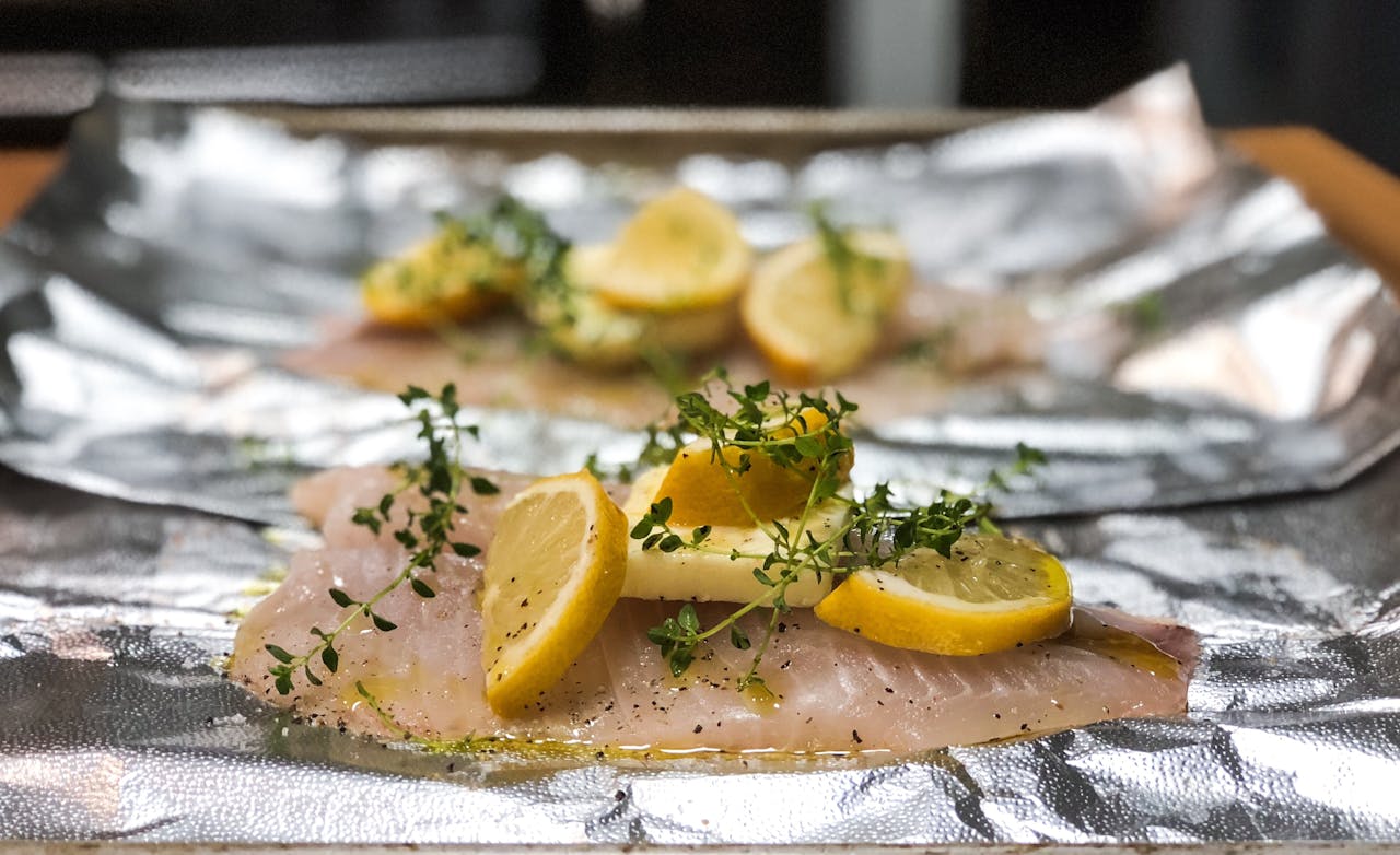 Filet de poisson au four