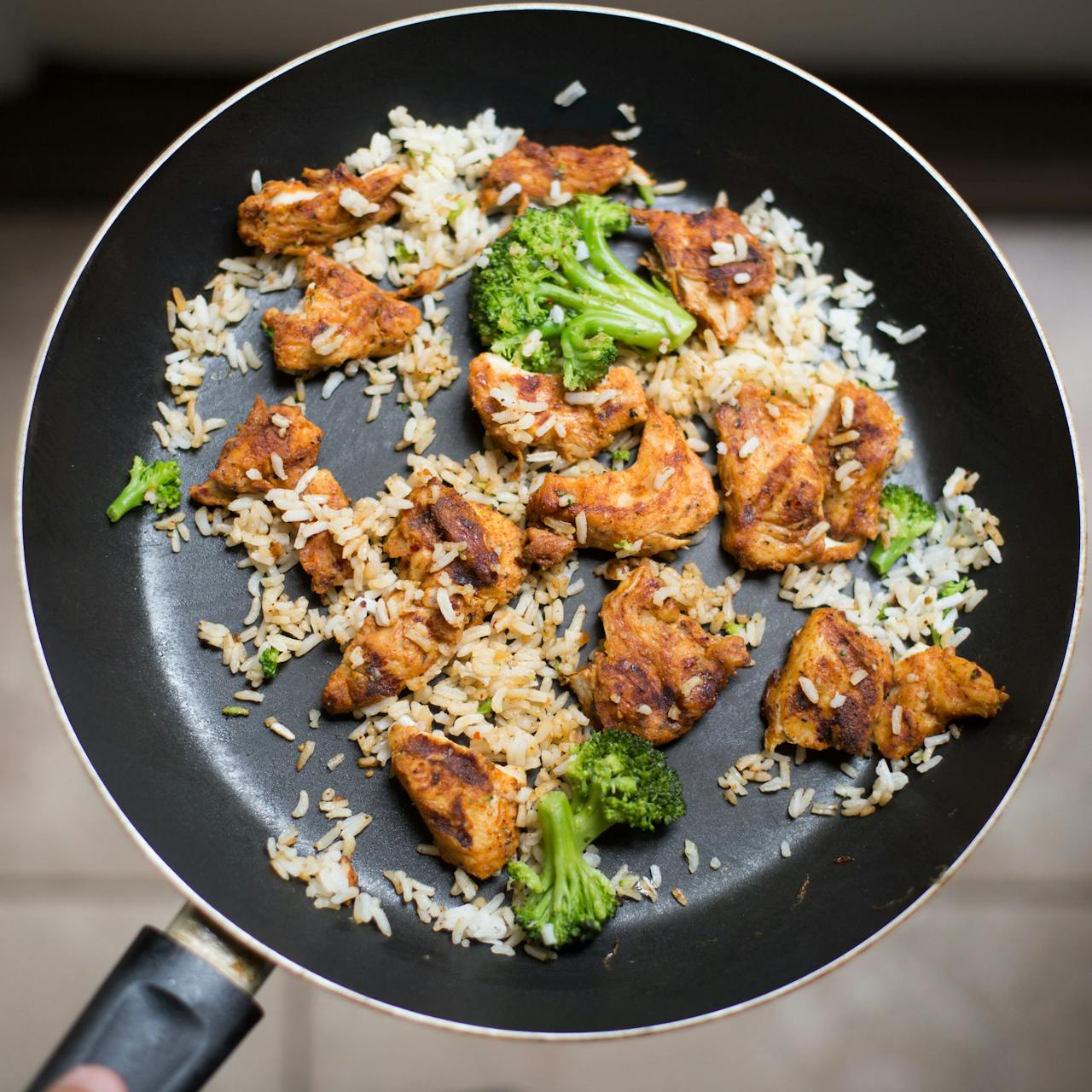 Riz sauté aux légumes