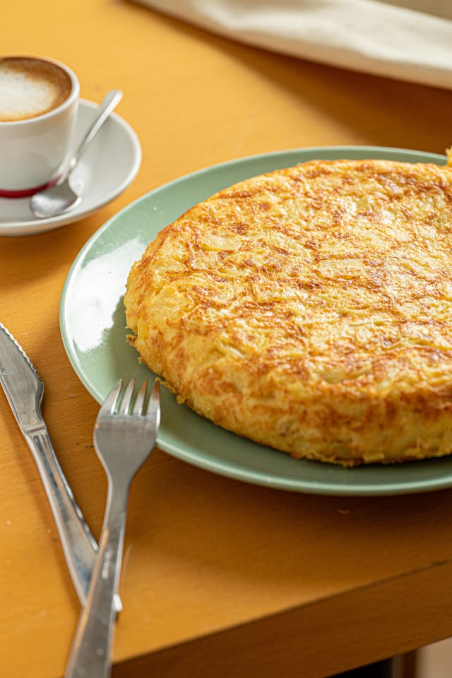 Omelette aux pommes de terre