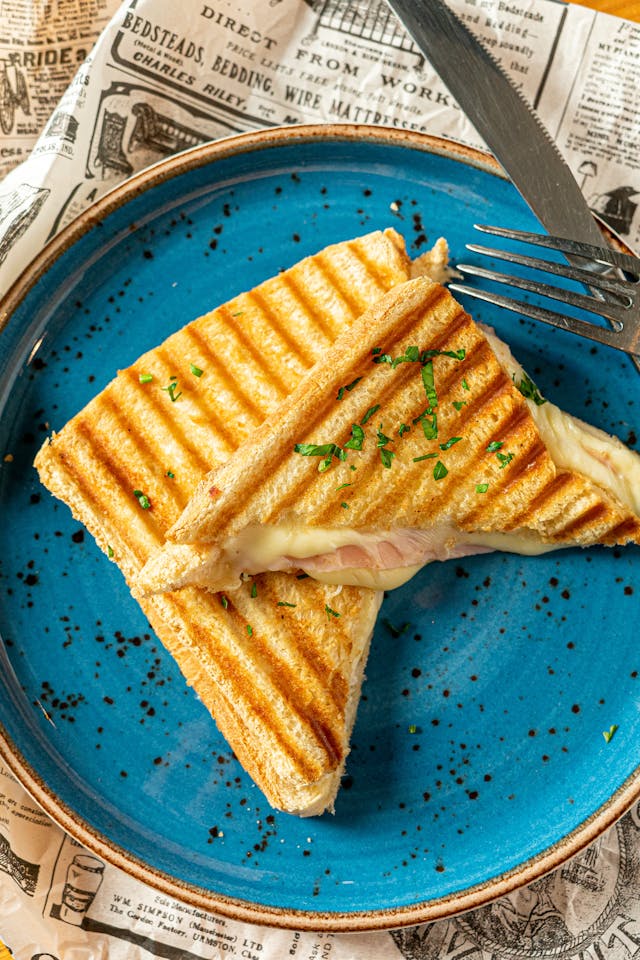 Croque-monsieur rapide au fromage