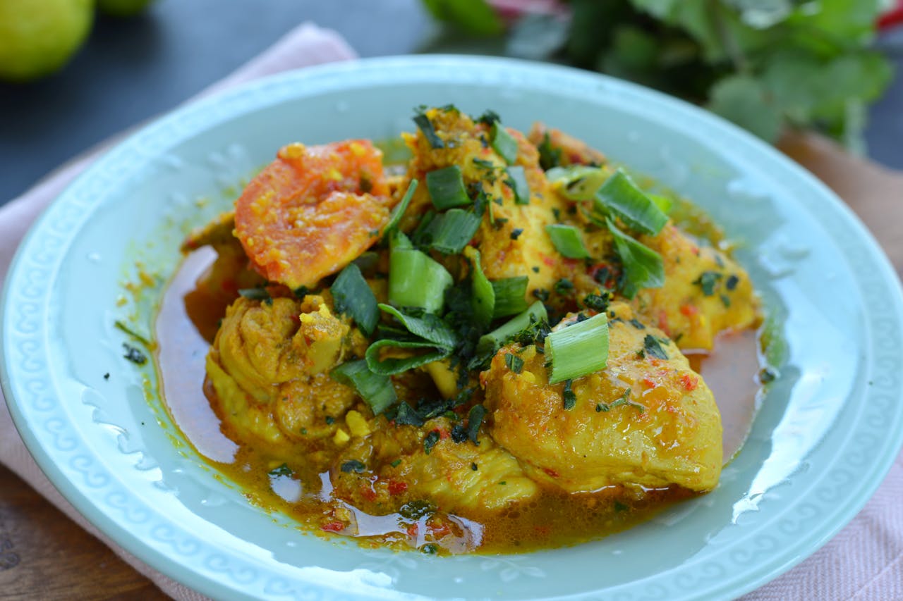 Poulet au curry coco express