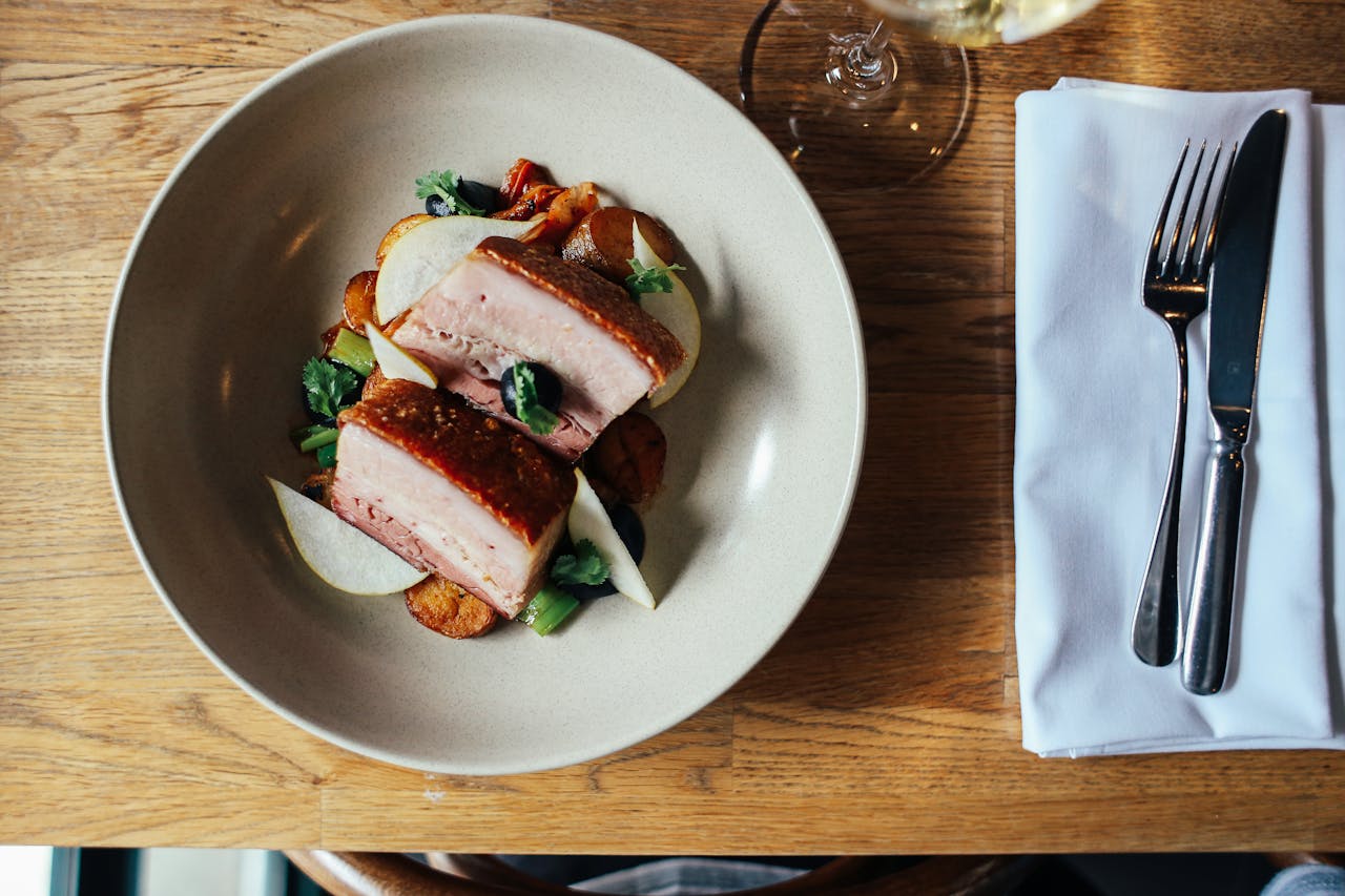 Rôti de porc aux herbes